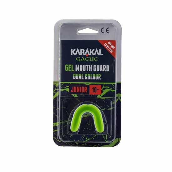 Karakal Gel Mouth Guard Junior Green Karakal Gel Mouth Guard Junior Green