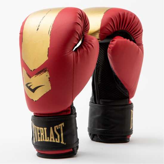 Everlast Youth Prospect Training Boxing Gloves Black/Grey Боксови ръкавици