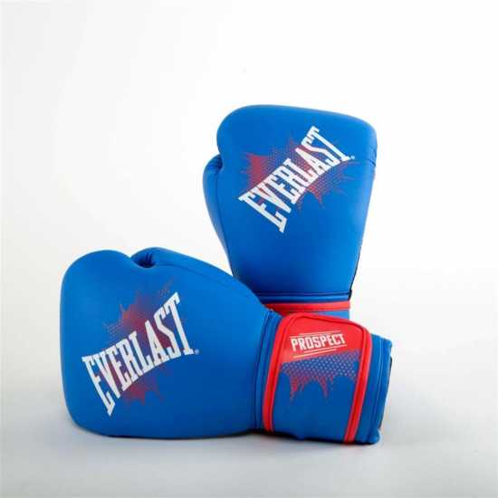 Боксови ръкавици Everlast Prospect Training Boxing Gloves Juniors Синьо/Червено Everlast Prospect Training Boxing Gloves Juniors Синьо/Червено Боксови ръкавици