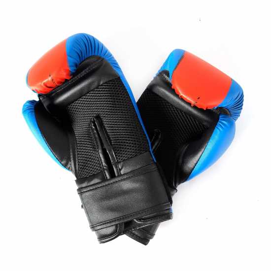 Everlast Youth Prospect Training Boxing Gloves Blue/Red Боксови ръкавици