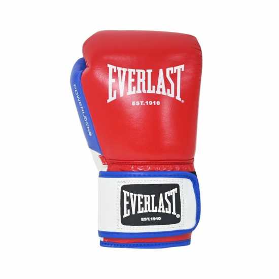 Everlast Powerlock Og Advanced Training Glove Hook & Loop Червен/Бял/Син 