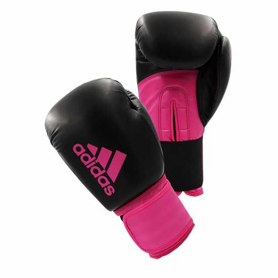 Adidas Hybrid 100 Boxing Gloves Розово/Черно Боксови ръкавици