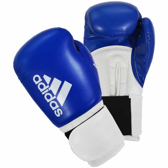Боксови ръкавици Adidas Hybrid 100 Boxing Gloves Синьо/Бяло Adidas Hybrid 100 Boxing Gloves Синьо/Бяло Боксови ръкавици