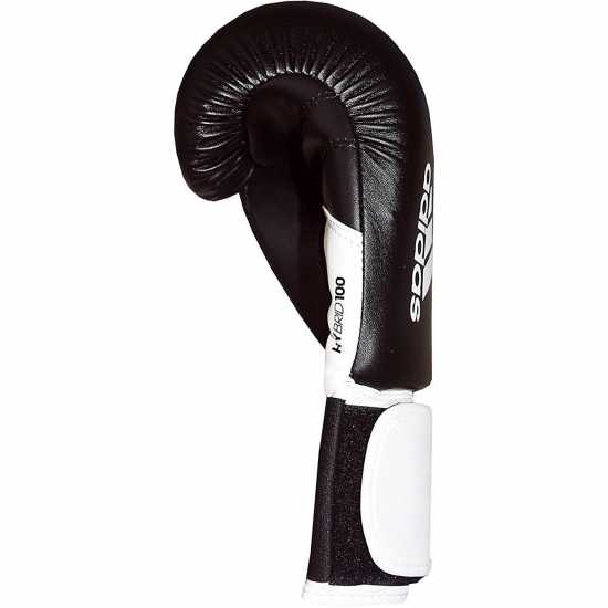 Adidas Hybrid 100 Boxing Gloves Black/White Боксови ръкавици