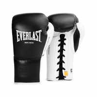 Everlast Everlast Powerlock Pro Lace Up Gloves Black 