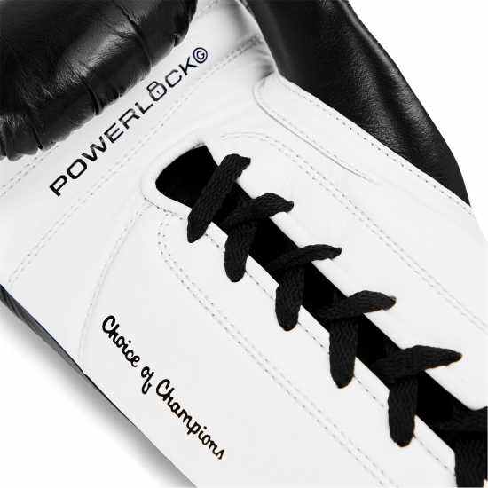 Everlast Everlast Powerlock Pro Lace Up Gloves Black 