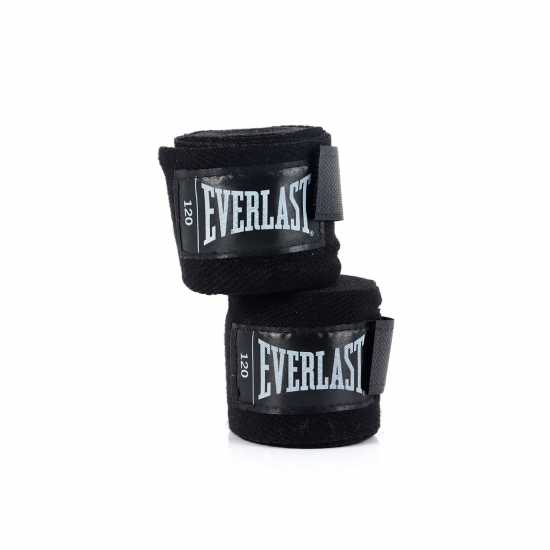 Everlast 120 Boxing Handwraps Black - Боксови бинтове за ръце и ленти