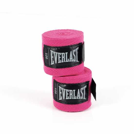 Everlast 120 Inch Boxing Handwraps Розово Боксови бинтове за ръце и ленти