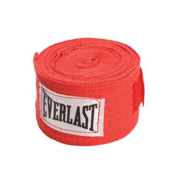 Everlast 120 Inch Boxing Handwraps Червено Боксови бинтове за ръце и ленти