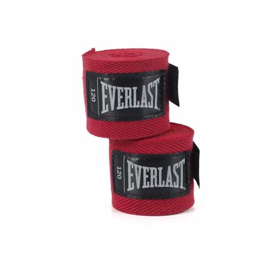Everlast 120 Inch Boxing Handwraps Червено Боксови бинтове за ръце и ленти
