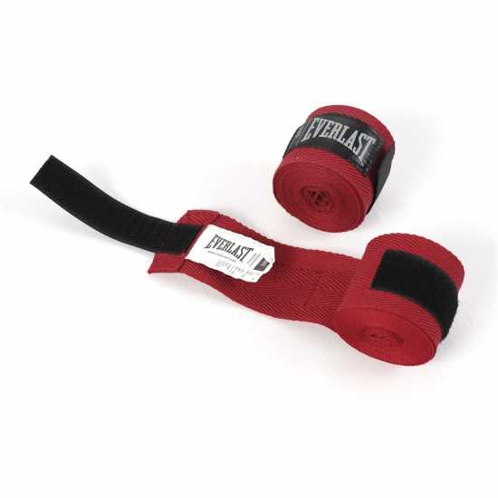 Everlast 120 Inch Boxing Handwraps Червено Боксови бинтове за ръце и ленти