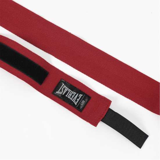 Everlast 120 Inch Boxing Handwraps Червено Боксови бинтове за ръце и ленти