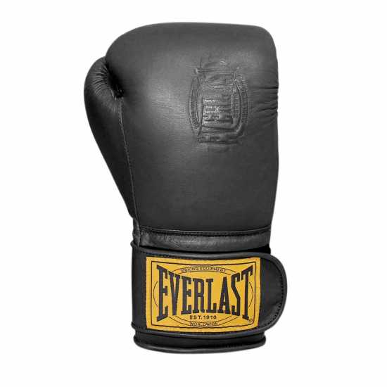 Боксови ръкавици Everlast 1910 Pro Hook & Loop Gloves Черно Everlast 1910 Pro Hook & Loop Gloves Черно Боксови ръкавици