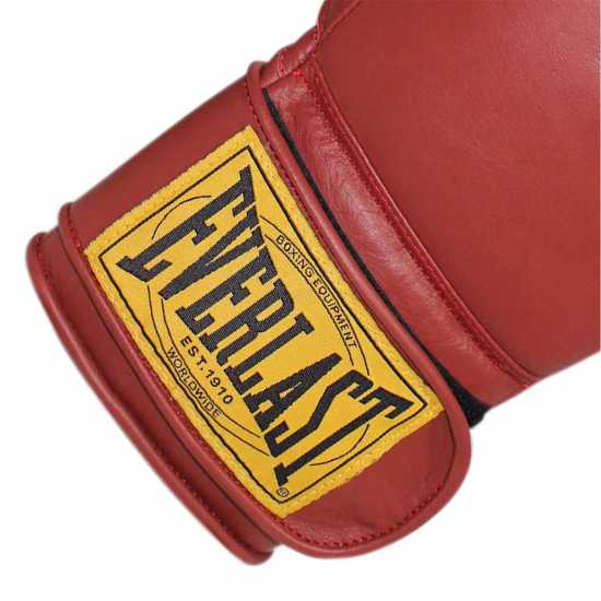 Боксови ръкавици Everlast 1910 Pro Hook & Loop Gloves Червено Everlast 1910 Pro Hook & Loop Gloves Червено Боксови ръкавици