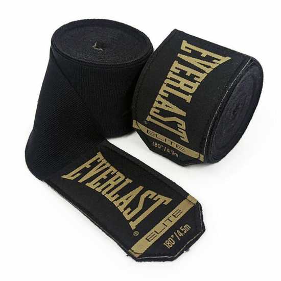 Everlast 180 Inch Handwrap Черно Боксови бинтове за ръце и ленти