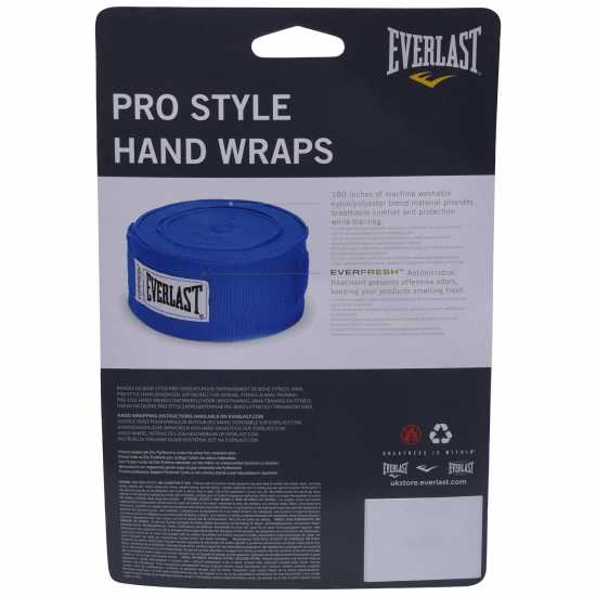 Боксови бинтове за ръце и ленти Everlast 180 Inch Handwrap Синьо Everlast 180 Inch Handwrap Синьо Боксови бинтове за ръце и ленти