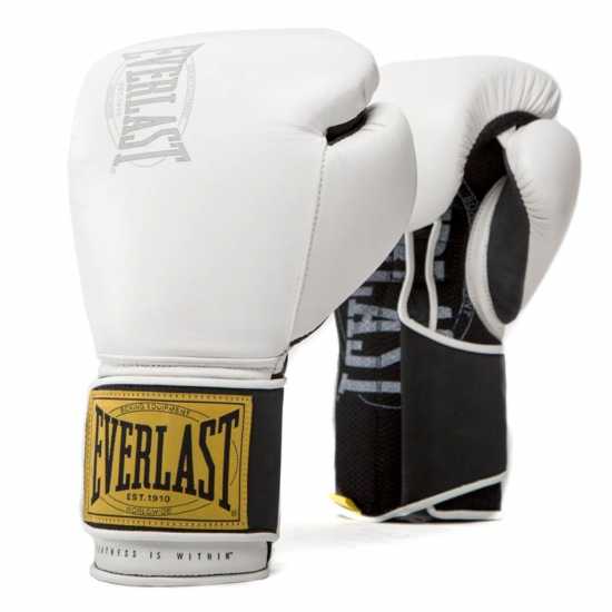 Боксови ръкавици Everlast 1910 Classic Training Glove Бяло Everlast 1910 Classic Training Glove Бяло Боксови ръкавици