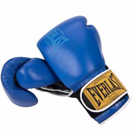 Боксови ръкавици Everlast 1910 Classic Training Glove Синьо Everlast 1910 Classic Training Glove Синьо Боксови ръкавици