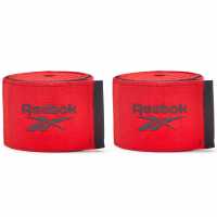Reebok Knee Wraps Red Медицински
