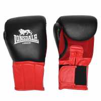 Lonsdale Performance Boxing Gloves Black Боксови ръкавици