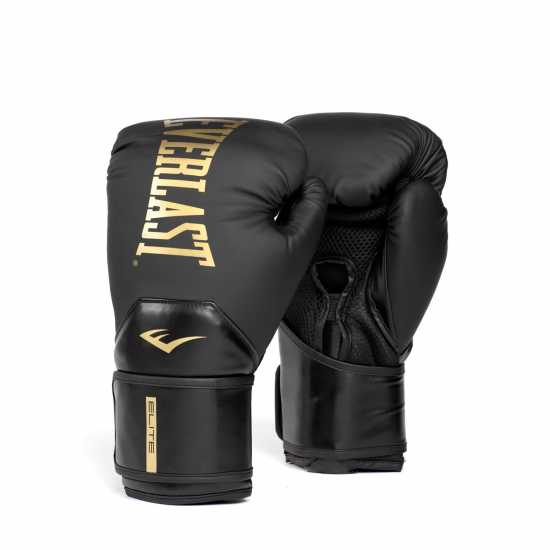 Everlast Elite Performance Training Gloves Black Боксови ръкавици