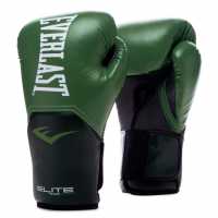 Everlast Pro Styling Elite Boxing Gloves Military Green Боксови ръкавици