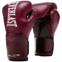 Everlast Pro Styling Elite Boxing Gloves Wine Боксови ръкавици
