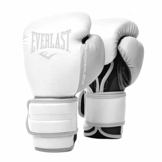 Everlast Powerlock Boxing Hook & Loop Glove Бяло 