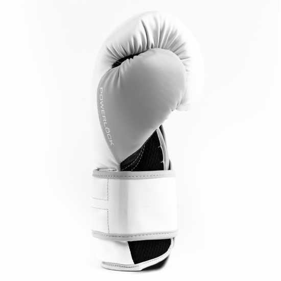 Everlast Powerlock Boxing Hook & Loop Glove Бяло 