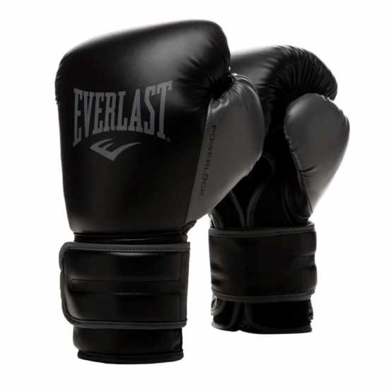 Everlast Powerlock Boxing Hook & Loop Glove Черно 