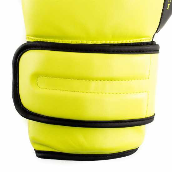 Everlast Powerlock Boxing Hook & Loop Glove Неон жълто 
