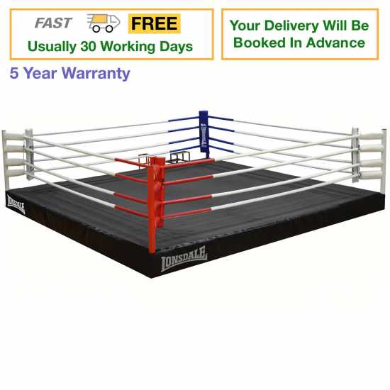 Lonsdale Deluxe 14Ft Training Ring  Комплекти боксови круши и ръкавици