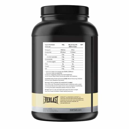Everlast Protein Powder Vanilla Спортни хранителни добавки