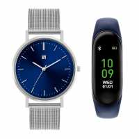 Spirit Gent's Mesh Bracelet Watch And Activity Tracker Set  Бижутерия