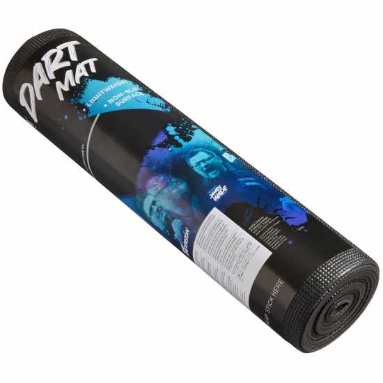 Unicorn Darts Non-Slip Black Darts Mat With White Oche Line  Аксесоари