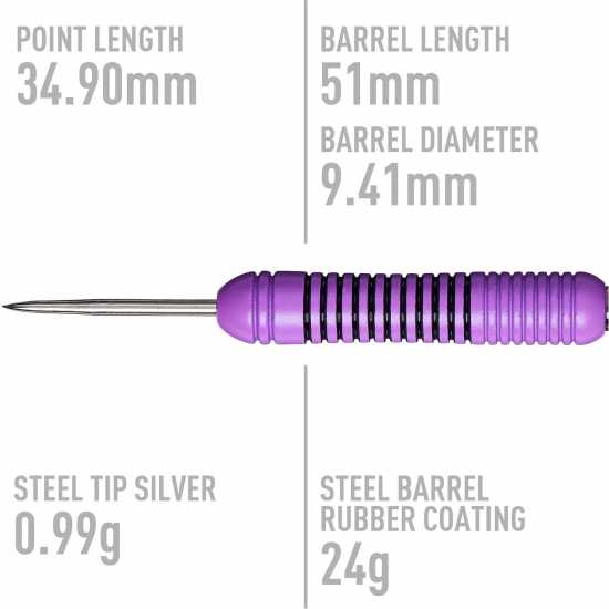 Tip Darts Set Level 2 Gary The Flying Scotsman Anderson Rubberised Brass Barrels Tip Darts Set Level 2 Gary The Flying Scotsman Anderson Rubberised Brass Barrels