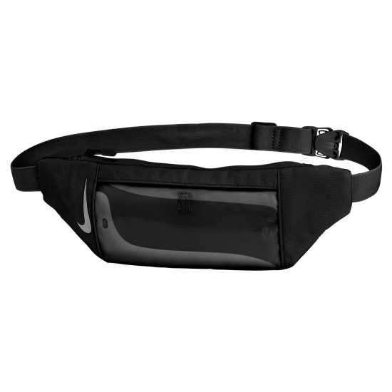 Nike Running Waist Pack Черно/сребро Раници и колани за бягане