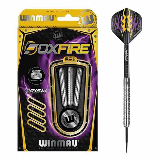 Winmau Foxfire Tungsten Alloy Darts Сребро/Черно 
