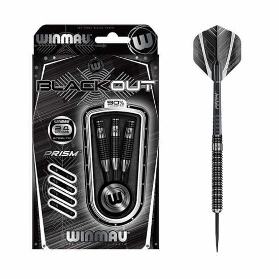 Winmau Blackout Tungsten Alloy Darts Черно 