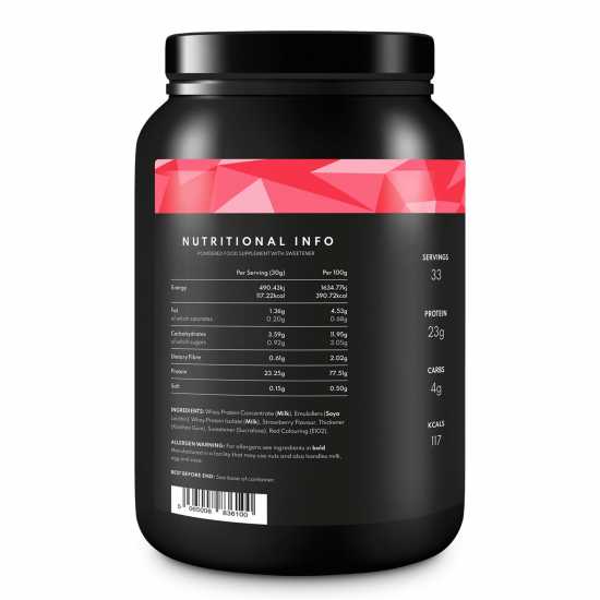 Combat Fuel - Whey Protein - Strawberry, 1Kg Tub  Спортни хранителни добавки