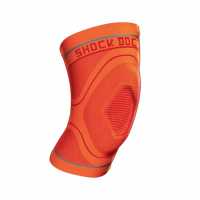 Shock Doctor Knit Knee Sleeve With Gel Support Orange Медицински