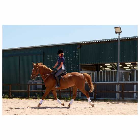 Requisite Brushing Boots Бяло Камбани и бинтове за коне