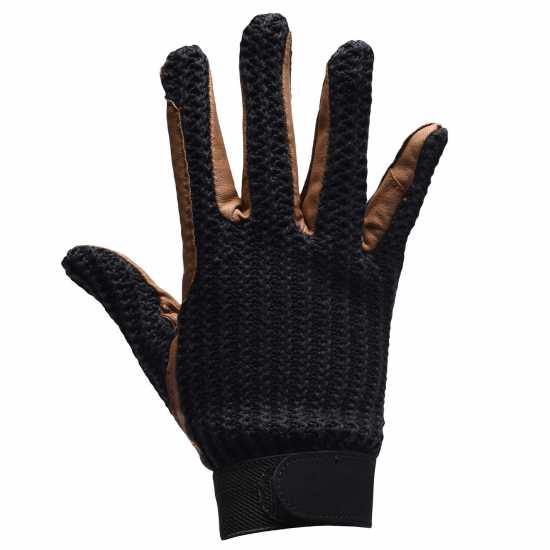 Just Togs Togs Crochet Equesgrian Gloves Womens
