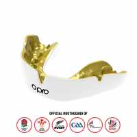 Opro Instant Custom 34 White/Gold Боксови протектори за уста