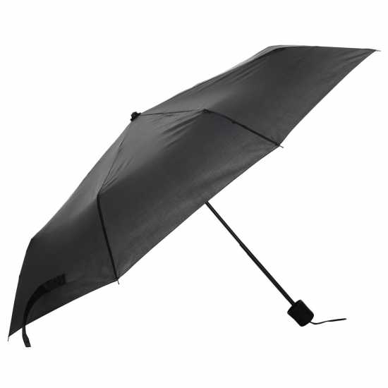 Slazenger Web Fold Umbrella Black Чадъри за дъжд