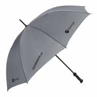 Slazenger Web Umbrella Grey/BlackLogo Чадъри за дъжд