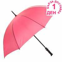 Slazenger Web Umbrella 25 Inch Pink Чадъри за дъжд