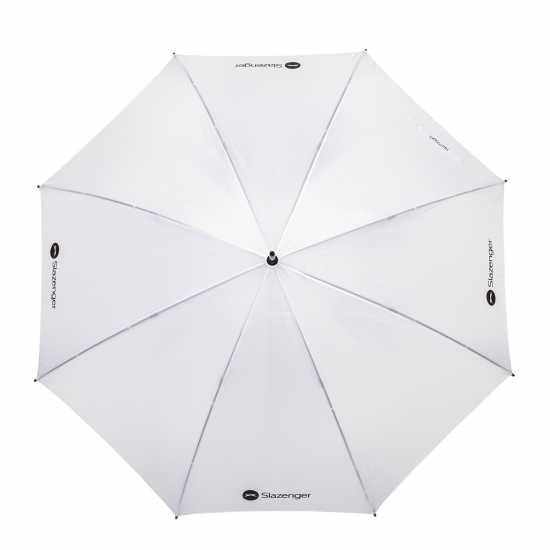 Slazenger Web Umbrella White/BlackLogo Чадъри за дъжд
