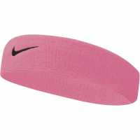 Nike Swoosh Headband Pink/Grey Скуош