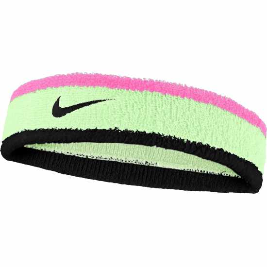 Nike Swoosh Headband Volt/Pink Nike Swoosh Headband Volt/Pink